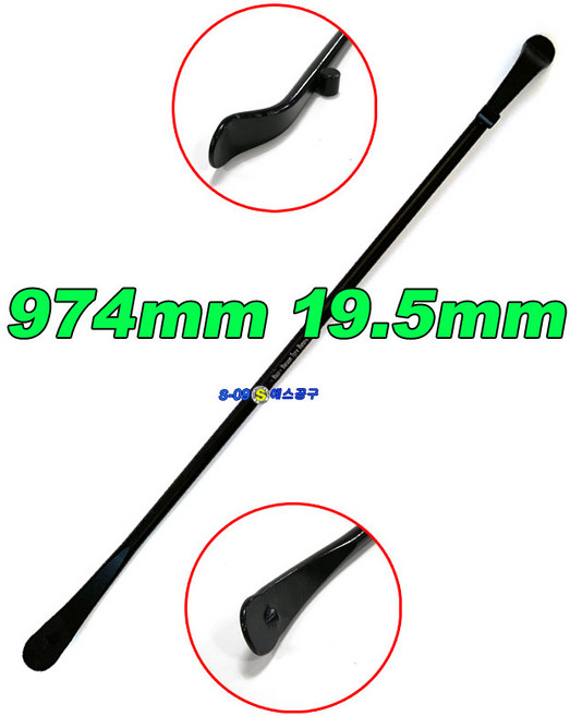 에스공구 빵구레바대 대형타이어레바 T-45A 노튜브타이어레버 C4001B, 1개