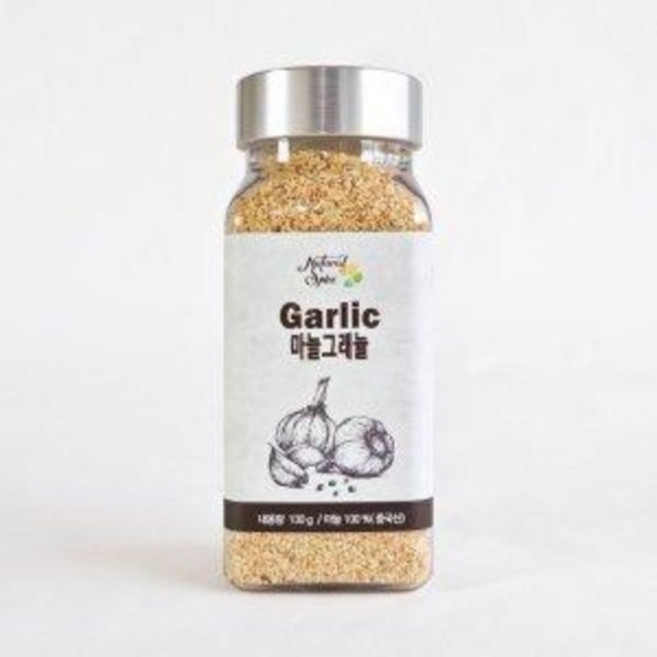 내츄럴스파이스 마늘그래뉼, 130g, 1개