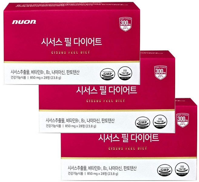 시서스 필 다이어트, 28정, 3개