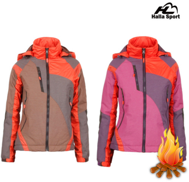 HALLA SPORT 여성 패트라자켓 (겨울 패딩자켓)