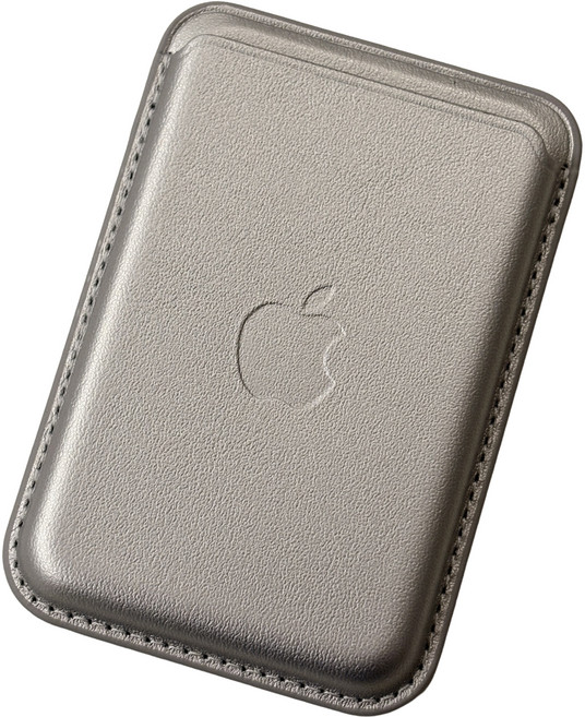 럽메이드 맥세이프 카드 지갑 아이폰 마그네틱 슬림 카드홀더, 1개, 실버