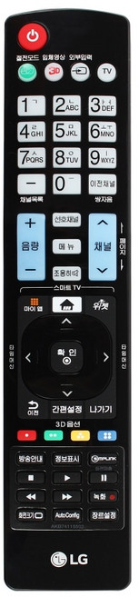 LG 정품 TV 리모컨 AKB74115503 32LS5700 42LS5700 47LS5700 55LS5700 42LG20 42LG20UM 42PM4MWA 42WS10BAA, 1개