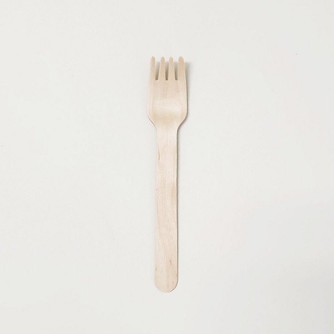 골드앳홈 WF-140 디저트 일회용 나무포크 140mm 벌크포장 5000개입 1개