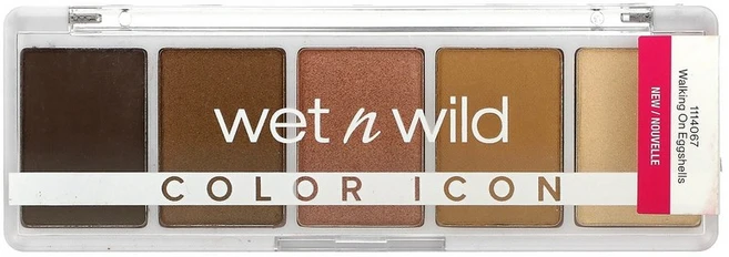wet n wild Color Icon 5구 아이섀도 팔레트 1114067 워킹 온 에그쉘 6g(0.21oz) wild (웻 앤 와일드), 1 - 쿠팡