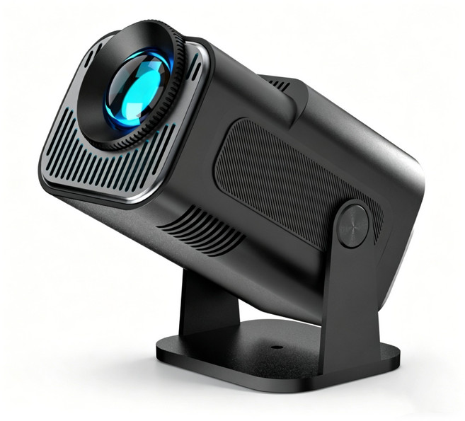 PYHO 빔 프로젝트 휴대용 스마트 프로젝터 4K 침실 거실 서재 사무실 회의실 호텔, HY320 mini