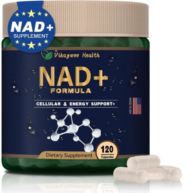 NAD Supplement 1585 Mg -True NAD & Resveratrol NMN Alternative Liposomal NAD+ for Women & Men Su, NAD Supplement 1585 Mg -True N