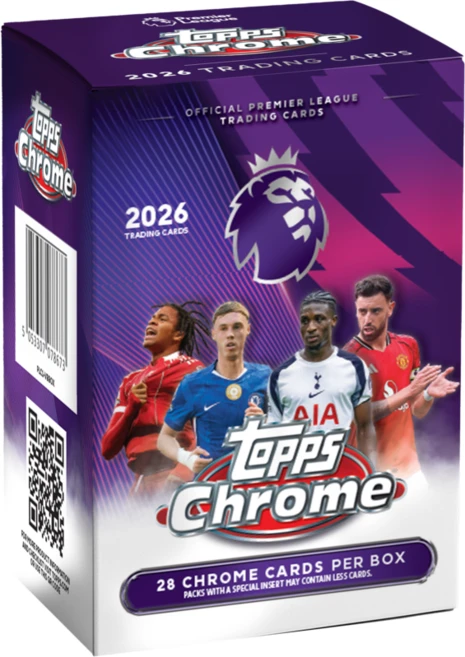2026 Topps Chrome 프리미어 리그 EPL 벨류 박스 - 쿠팡