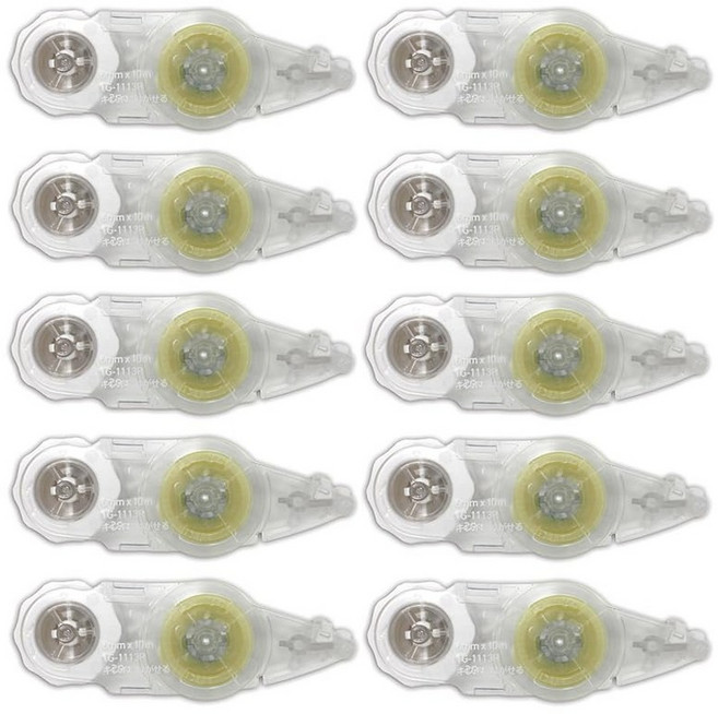 플러스 테이프 풀 노리노 포드 리필 테이프 깨끗하게 벗기다 8.4mm 10개입 38909×10, 1개