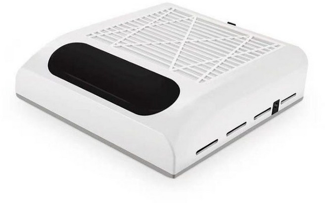 SAMARA 셀프 네일아트 홈 네일 흡진기 네일샵 전문가용 80W 고출력 젤네일 먼지 흡입기, 1개