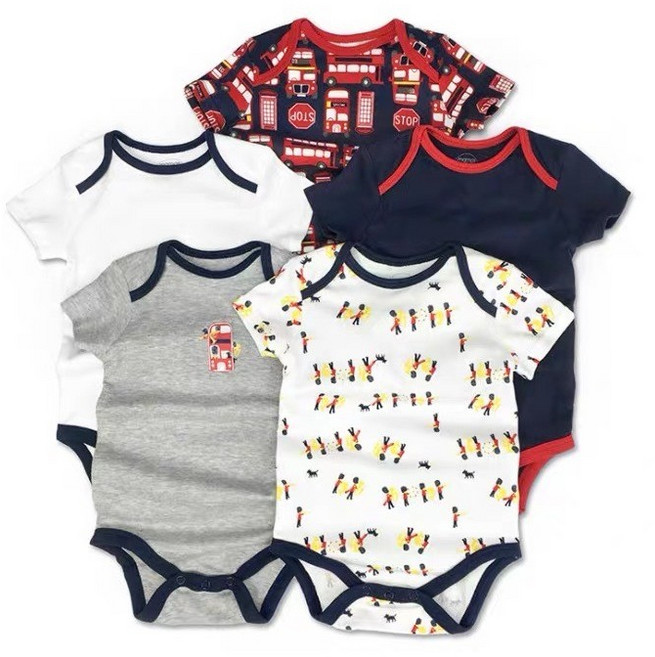 24H急速出貨 純棉包屁衣 嬰兒寶寶新生兒衣服 隨機花色