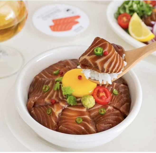 [임혜영새우장연어장] 연어장 (노르웨이 슈페리어급) 1kg 1개