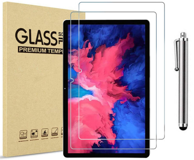 레노버 P11 / P11 플러스 / K11 11인치 호환 강화유리 액정보호필름2장 TB-J606F J607F J616F Lenovo Tab P11 P11 Plus K11 케이스나라