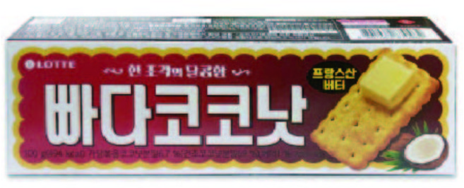 롯데웰푸드 빠다코코낫, 100g, 30개