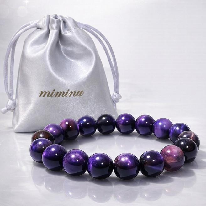 행운99.9% 호안석 천연석 개운템 팔찌 AA급