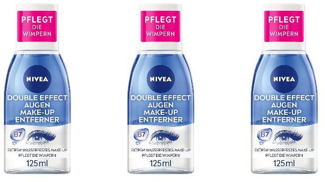 NIVEA 니베아 아이 메이크업 리무버 125ml 3팩