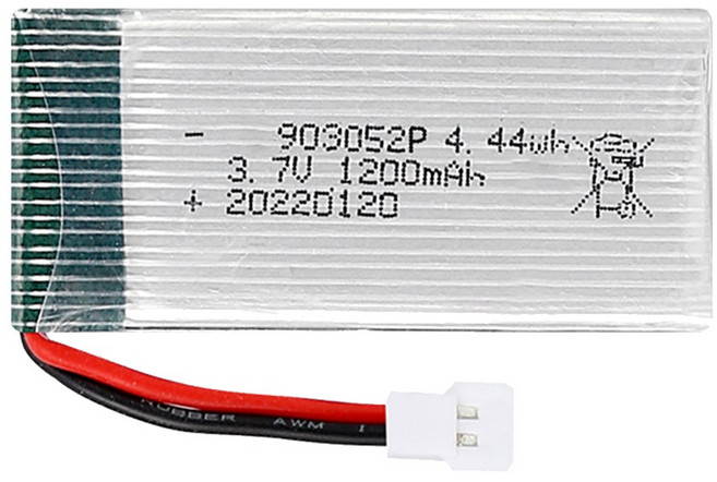 SYMA X5 X5C X5SW 드론배터리 드론부품, 1개, 04.(X5C) 3.7V 1200mah(MOLEX)