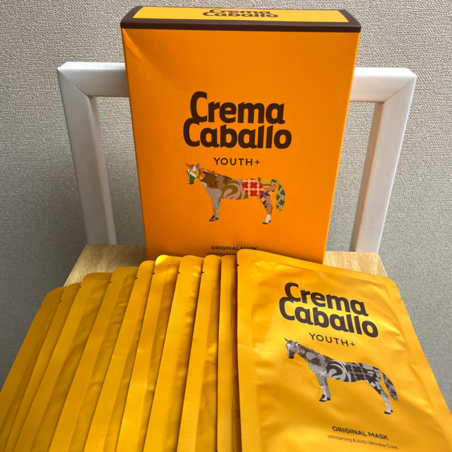 자민경 크레마카발로 오리지날 마유 마스크 25g, 10개입, 3개