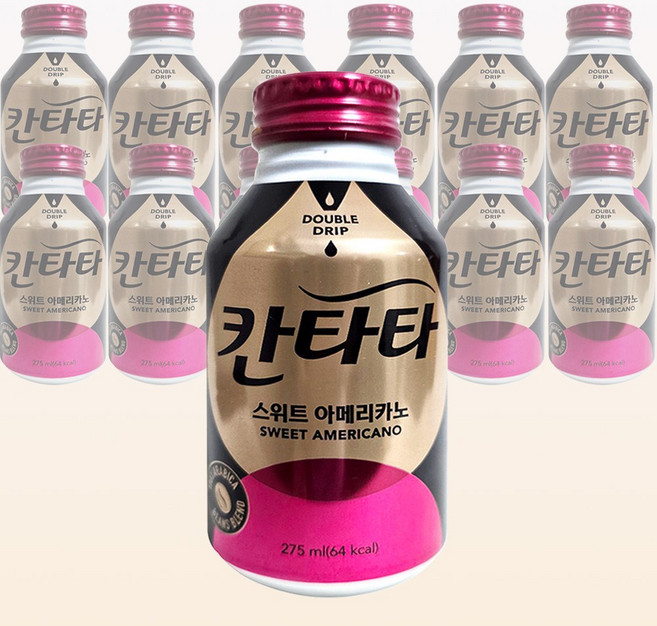 칸타타 스위트 아메리카노 275ml 12입, 12개