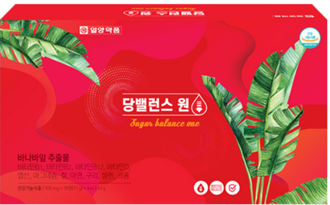 당밸런스원 500mgx30캡슐(15g x 4ea) 60g / 2개월분, 1박스, 30정
