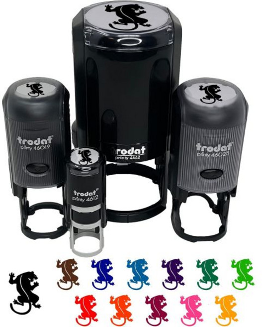 블랙 팬서 자동 잉크 도장판 스탬퍼 제작 플래너용 12 미니 노란색, 1/2 Inch Mini, Lime Green