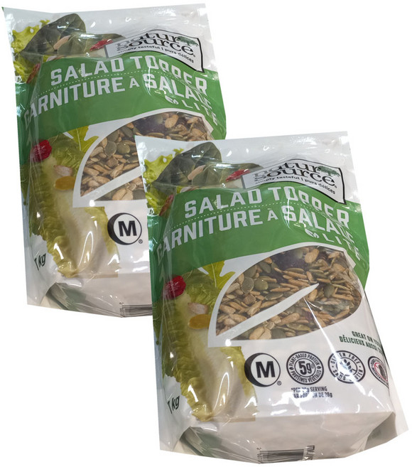 코스트코 샐러드용 토퍼, 1kg, 2개