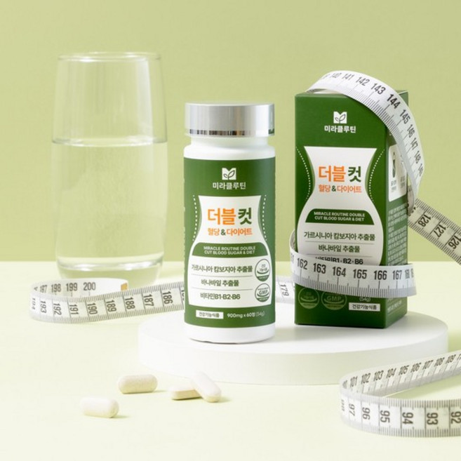 미라클루틴 더블 컷 혈당&다이어트, 1개, 60정