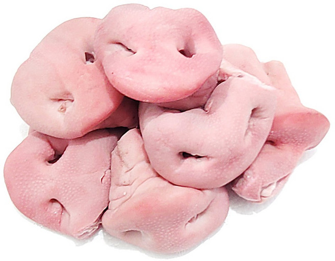 국내산 돼지코 1kg 강아지 수제간식 애견생식, 1개