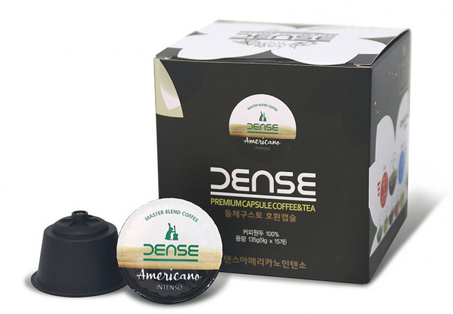 덴스 아메리카노인텐소 9gx15개 341315EA, 9g, 1개, 15개입, 9g