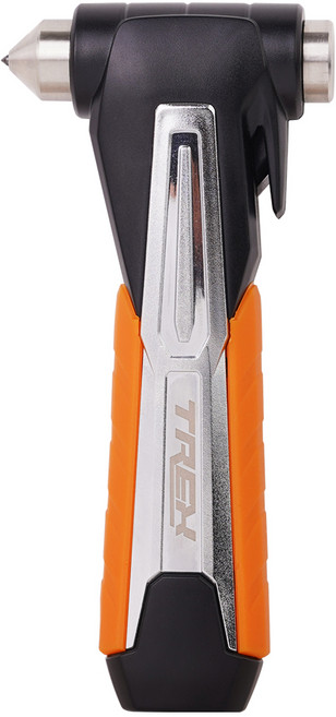 T렉스 차량용 비상망치 TR-99004, 1개, 블랙오렌지