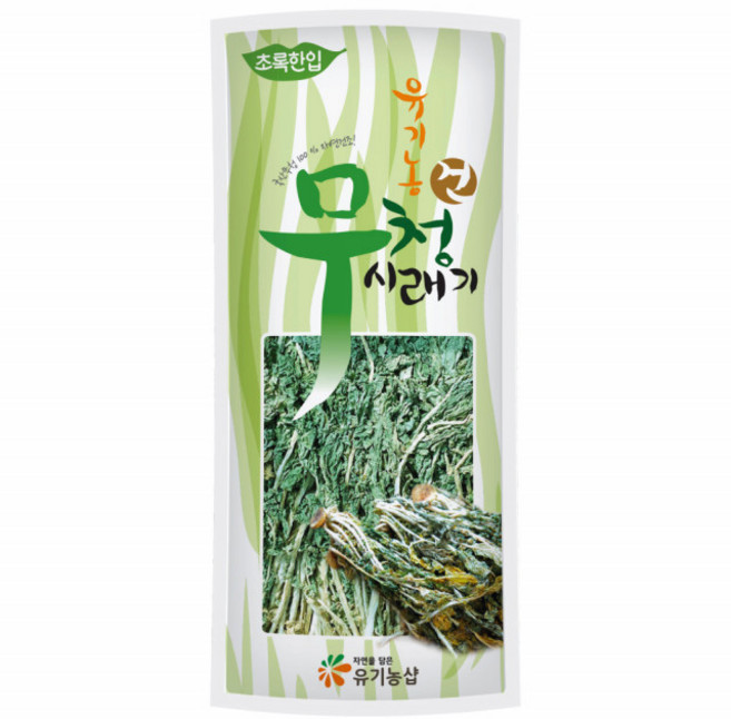 국내산 유기농 건무청 말린 무청 시래기 100g, 1개