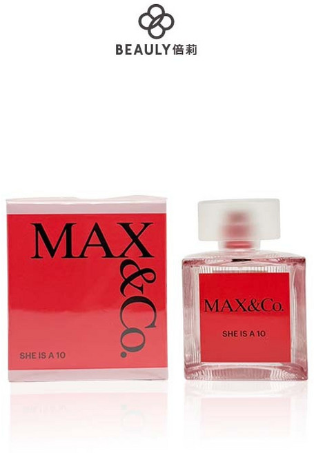MAX&co 如她十氛女性淡香精 50ml/100ml《BEAULY倍莉》女香 禮物包裝 柑橘調, 1個, 100ml