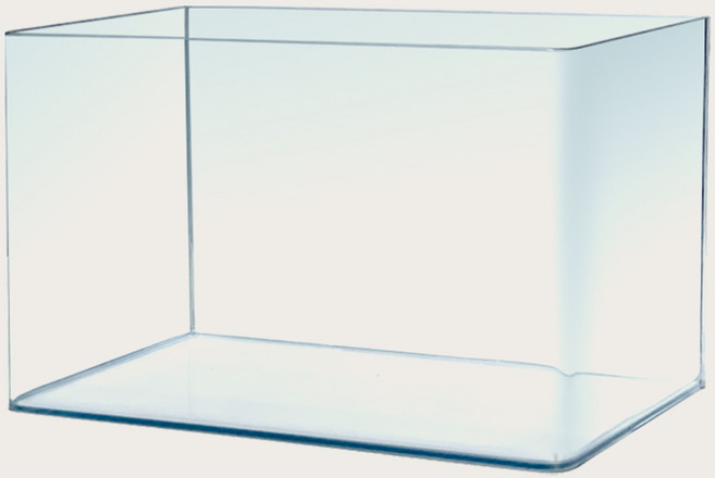 미미네아쿠아 라운드 오픈 수조어항 (18x12x14), 투명, 1개