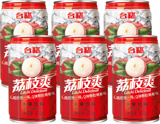 리치 과육 주스, 1개, 330ml