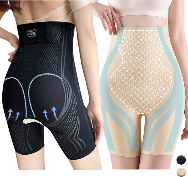 [퓨러나이브 스프링왈츠] 무봉제 심리스 올인원 하체 보정 (뱃살 옆구리 엉덩이 허리 허벅지 커버 바디 쉐이퍼 거들)