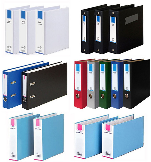 2공 3공 바인더 모음 D링 사다리 파이프 O링 레버아치, 05 - 파이프 바인더 (2공), A4 군 D70XH70