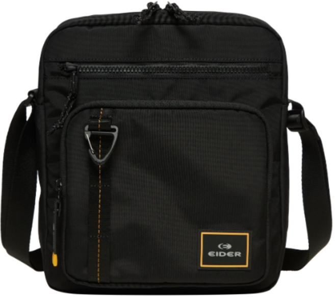 아이더 이월상품 공용 코듀라소재 내구성 경량성 다양한수납 사이즈:23x26x5 중량:254g 등산 스포츠 캐쥬얼 크로스백 DUA24B47 제로그래비티 세로 Z1