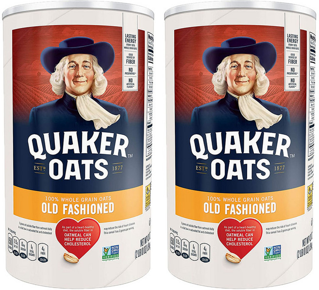QUAKER 퀘이커 오트밀 오리지널 올드패션드 1.2kg 2개