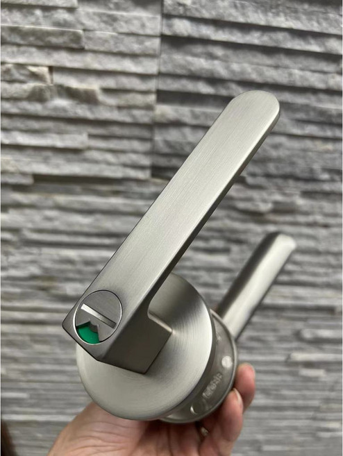 水平鎖 衛浴指示鎖 合金門把手 室內門鎖, 1個