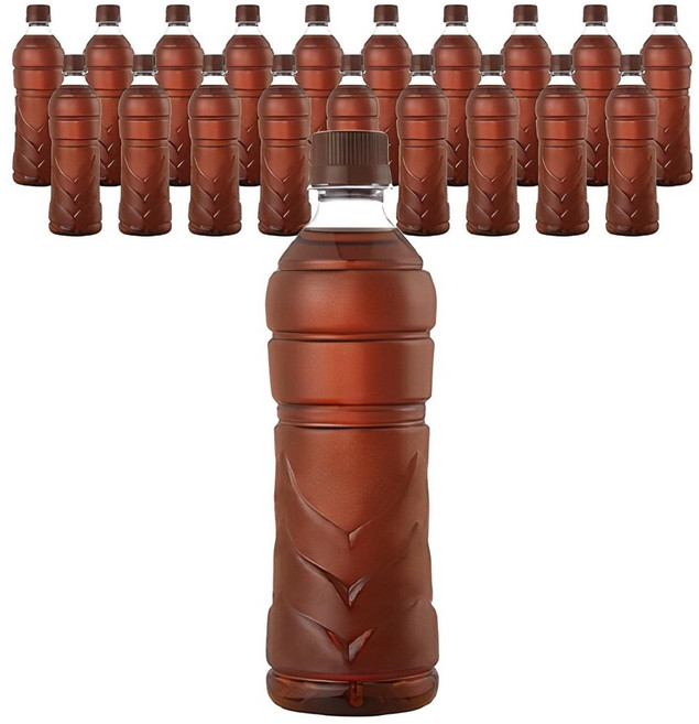 하이트진로 블랙보리 무라벨, 520ml, 20개