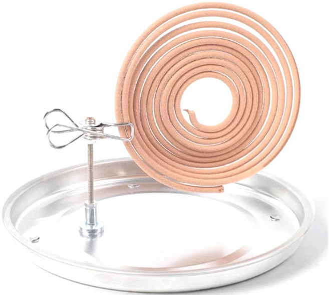 1+1 헬스와미 휴대용 모기향 연소기 걸이형 인테리어 모기향 거치대, 1세트