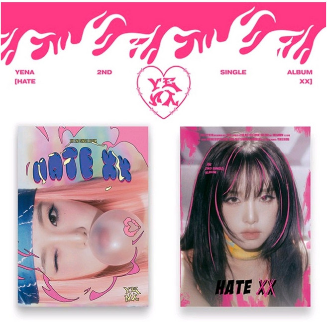최예나 앨범 HATE XX 싱글 2집 YENA 솔로 앨범 예나싱글2집, LIKE