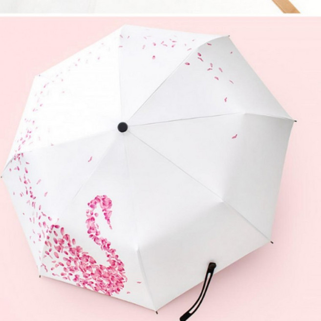 암막 양우산 변덕스러운 봄비 대비 자외선 차단 양산 우양산 3단 자동