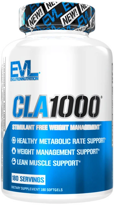 EVLUTIONNUTRITION CLA 1000 소프트젤, 180정, 1개 - 쿠팡