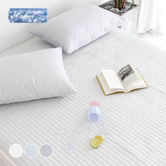 아이스터치 듀라론 쿨매트 냉감 밴딩 패드, 그레이