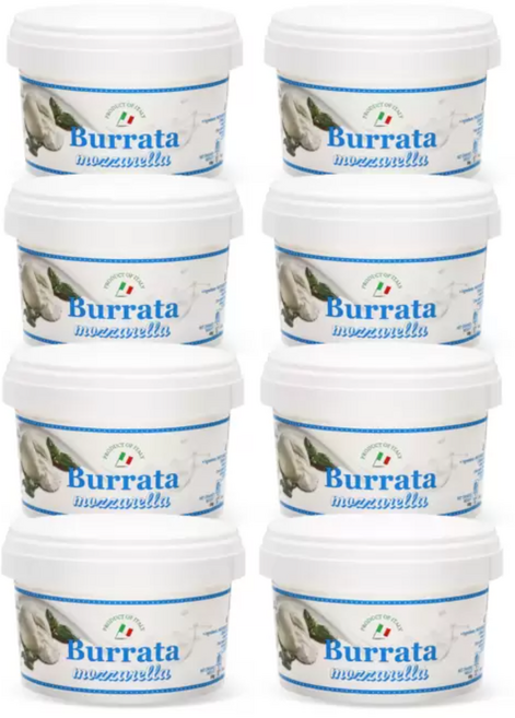 보라티알 유로포멜라 냉동 부라타치즈 컵 100g x 4개, 800g, 1세트