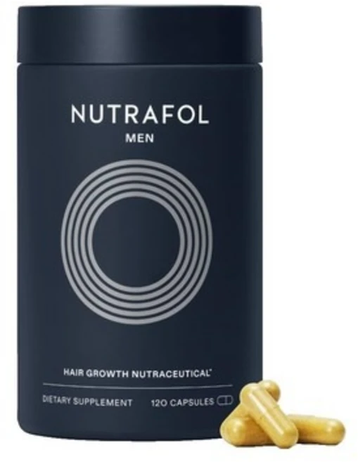 뉴트라폴 Nutrafol Hair 모발건강 헤어 그로우 남성용 120캡슐, 1개월 공급, 1개, 120정 - 쿠팡