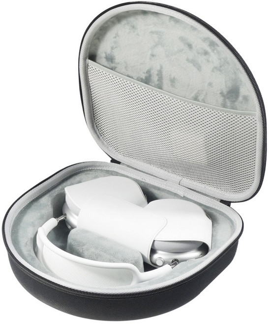 에어팟 맥스 하드 케이스 가방 파우치 수납 커버 파우치, 1개