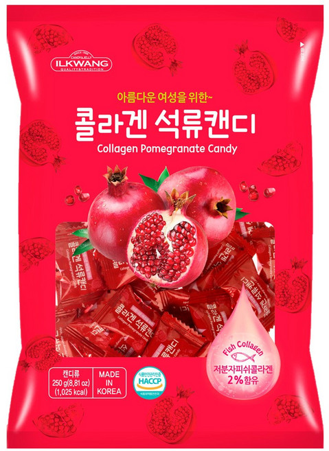 일광 콜라겐석류캔디 250g, 10개