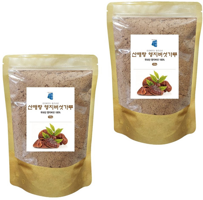 해피스토어70 국산 영지버섯가루 영지분말, 4세트, 360g