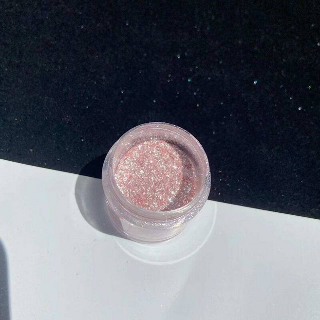 오로라 쿼츠 원석 편광 네일 아트 오팔 파우더 네온 쉬머 더스트 글리터 스팽글 크롬 안료 매니큐어용 손톱 마찰 1 포트, 03) FA175-2, 1개